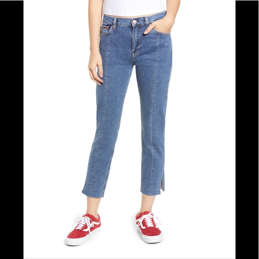 TOMMY JEANS| Izzy High Rise Center Seam Slim jeans